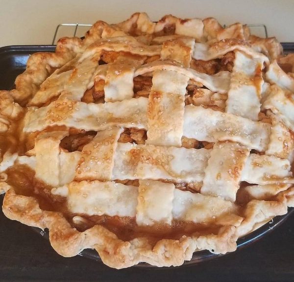 Salted Caramel Apple Pie