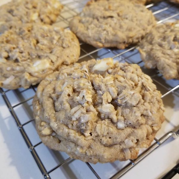 Brown Butter Oatmeal Cookies with Toffee and Coconut Shreds - Image 2