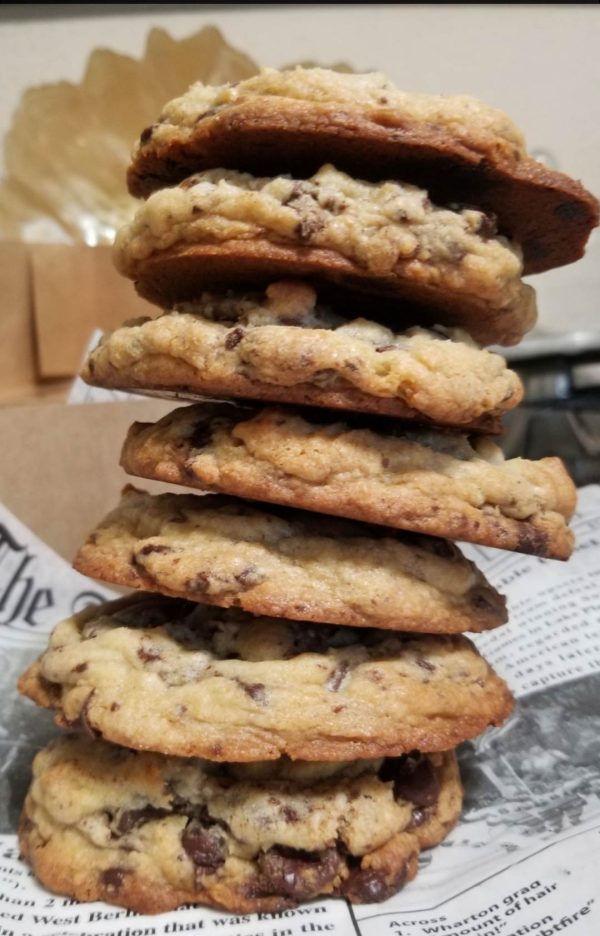 New York Style P.H.A.T Chocolate Chip cookies